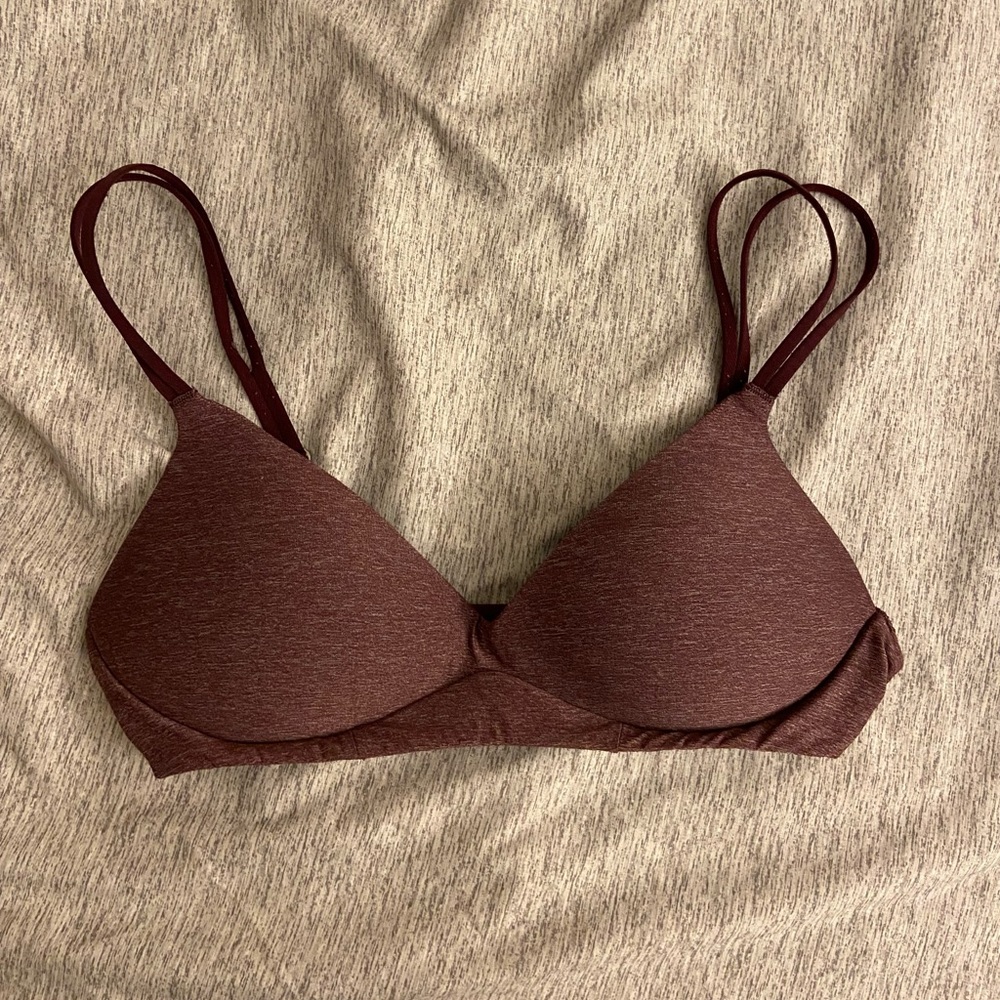 aerie real sunnie wireless push up bra